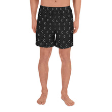 Load image into Gallery viewer, Men&#39;s Athletic Long Shorts (Black)
