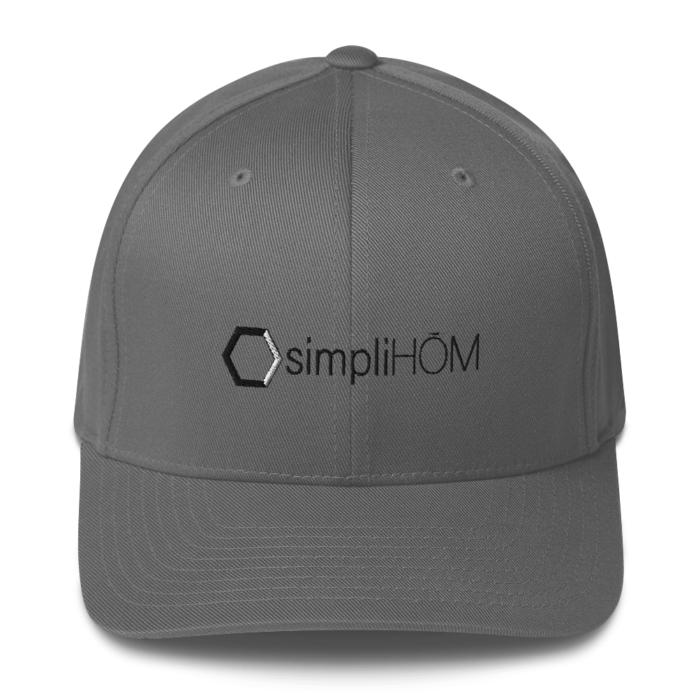 Structured Twill Cap- closed back hat
